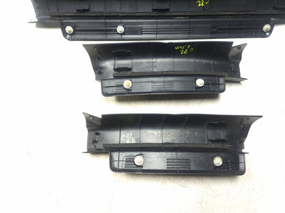 2009 Lexus IS250 Door Sill Scuff Trim Panel Left & Right 6pcs OEM