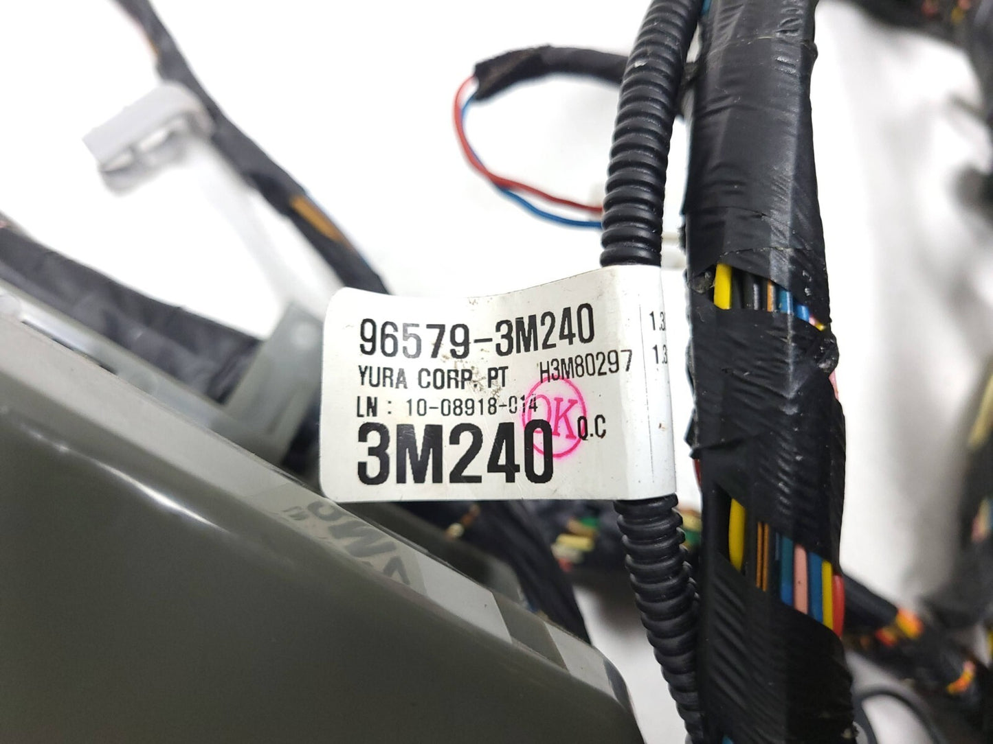 09-14 Hyundai Genesis Interior Wire Harness 4.6l OEM Sedan