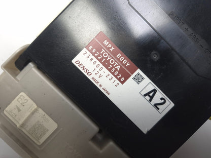 2010 Lexus Hs250h Multiplex Network Body Computer Module OEM