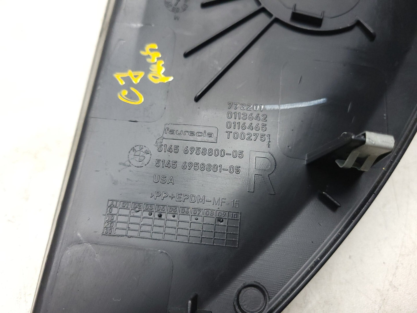 2007 - 2013 BMW X5 X6 E70 Dash End Cap Cover Left & Right OEM