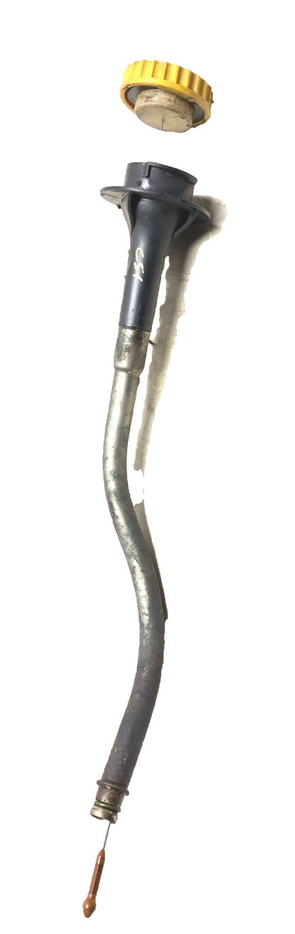 2007 Saab 9-5 Aero Engine Oil Fill W/ Dipstick Tube OEM