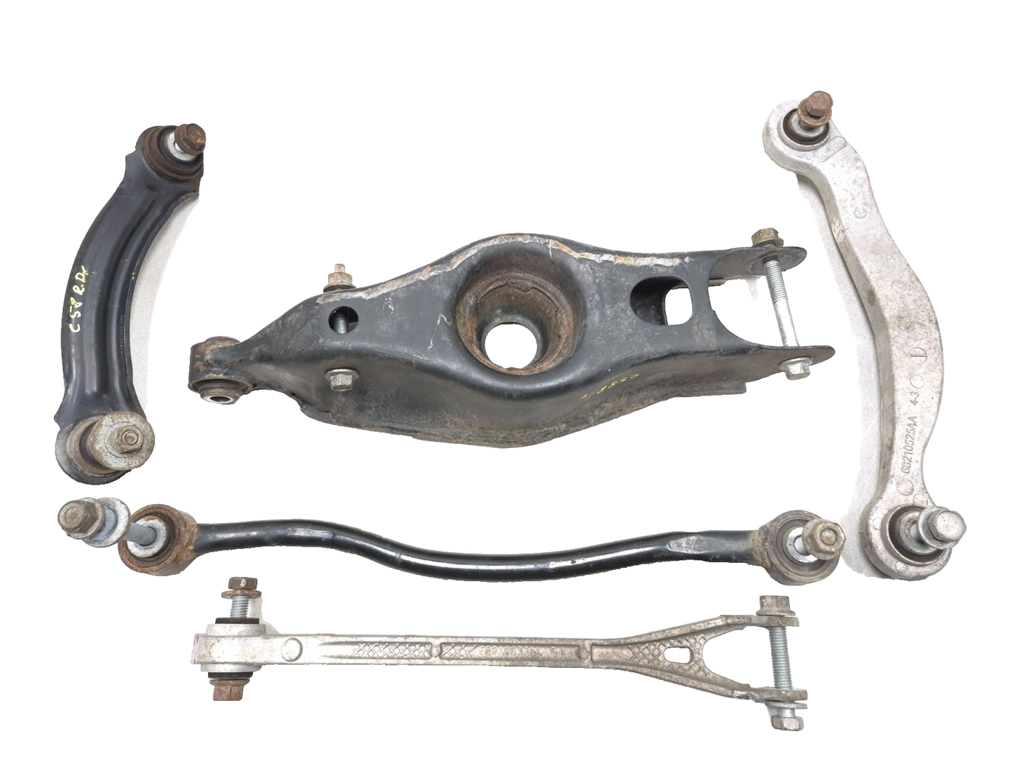 2018 Chrysler 300 AWD Rear Control Arm Driver Side Left 5pcs OEM