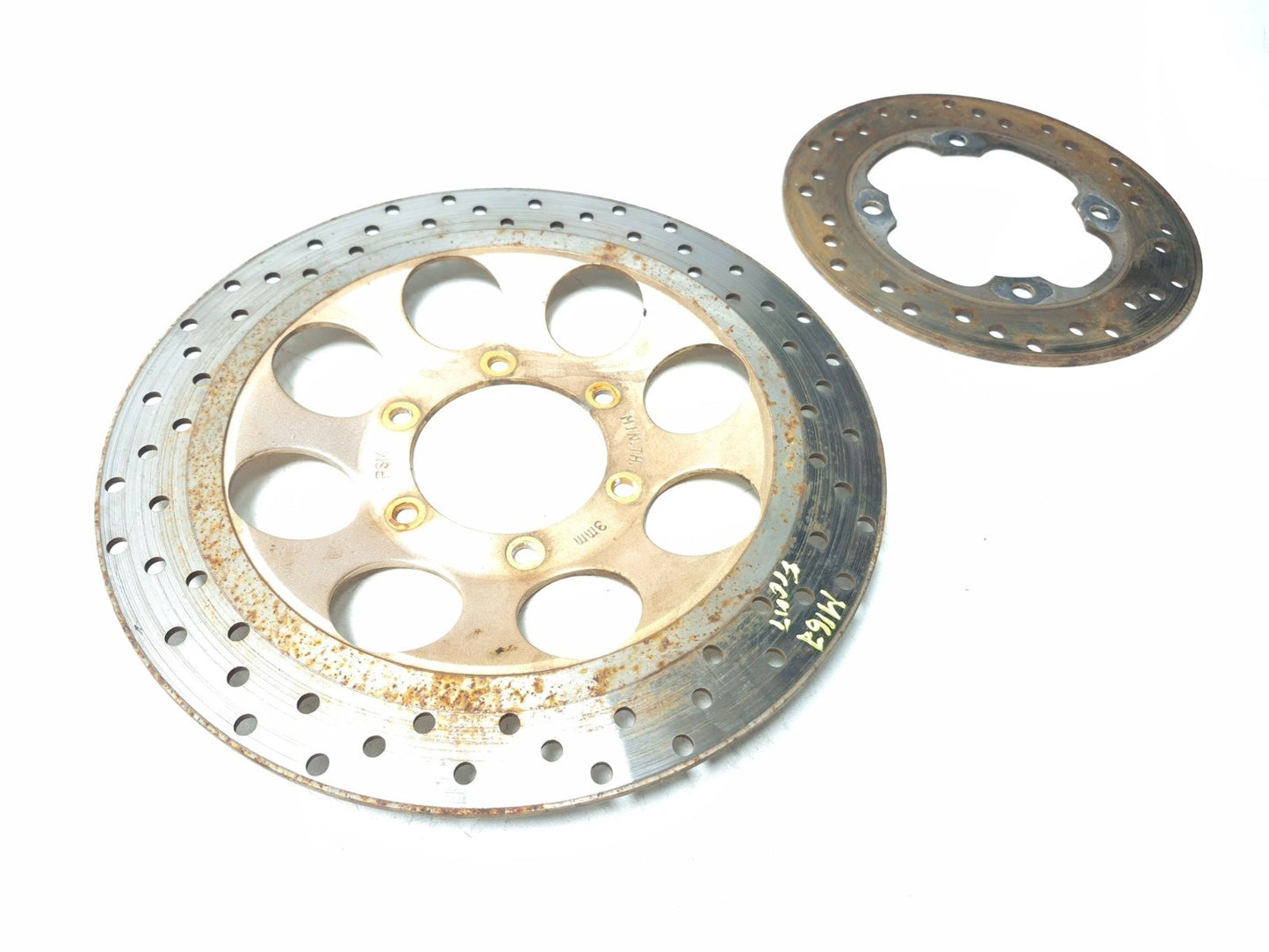 2007 Cf Moto V5 Qlink Legacy 250 Rear & Front Brake Disc Pair OEM
