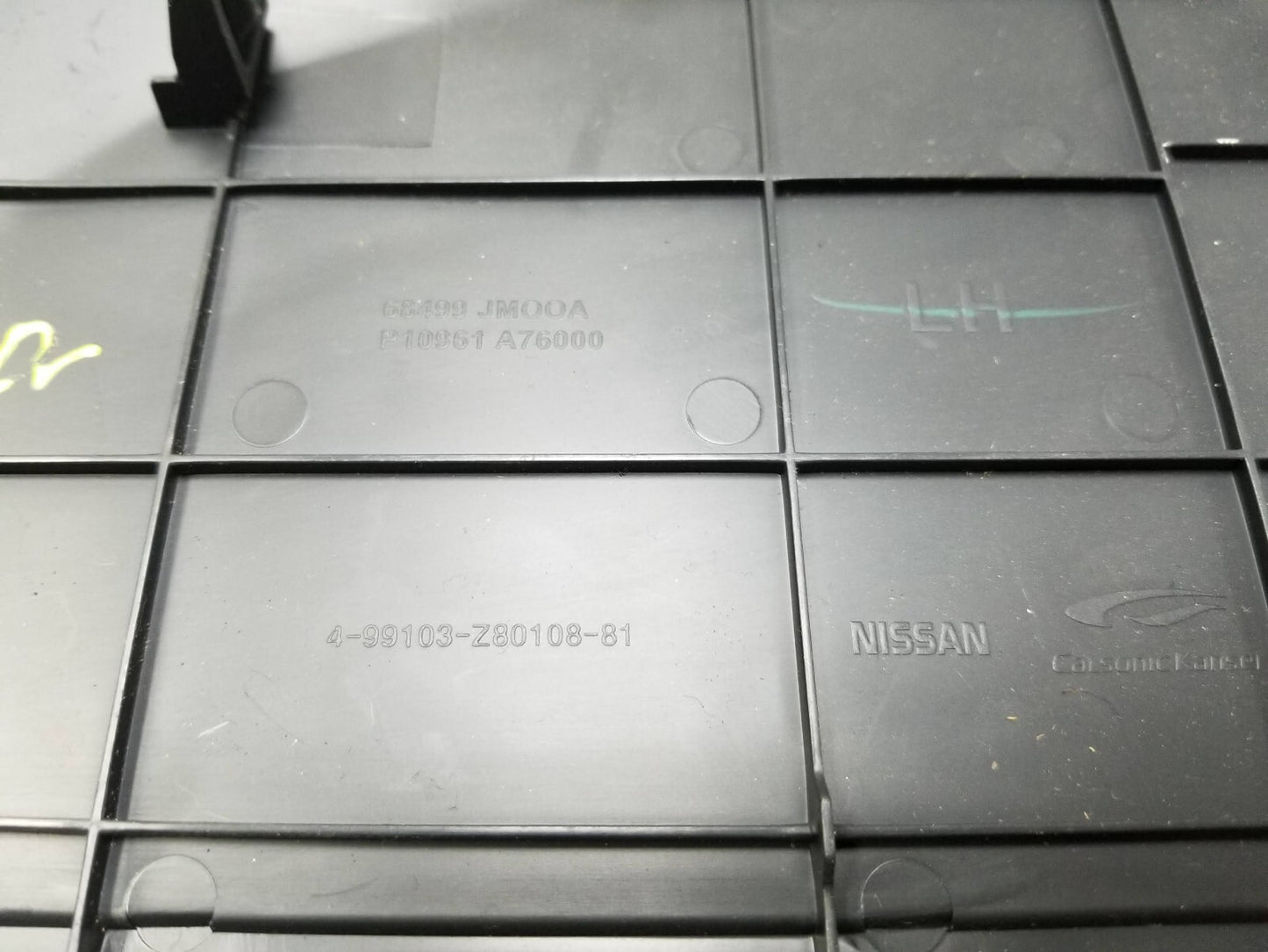 2008 - 2015 Nissan Rogue Dash End Cap Cover Trim Left & Right OEM