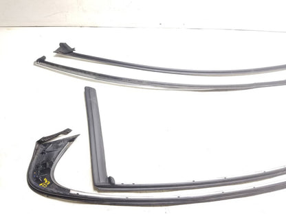 2017 Jaguar Xe Door Window Reveal Weatherstrip Molding Trim OEM