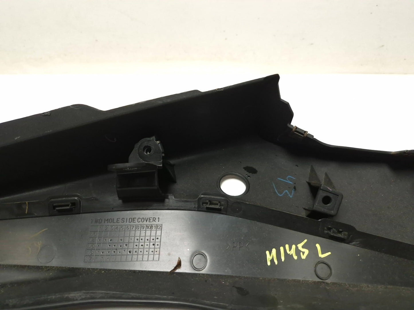 2017 Yamaha Yzf R3 Left Side Fairing Cover Panel 5 Pcs OEM