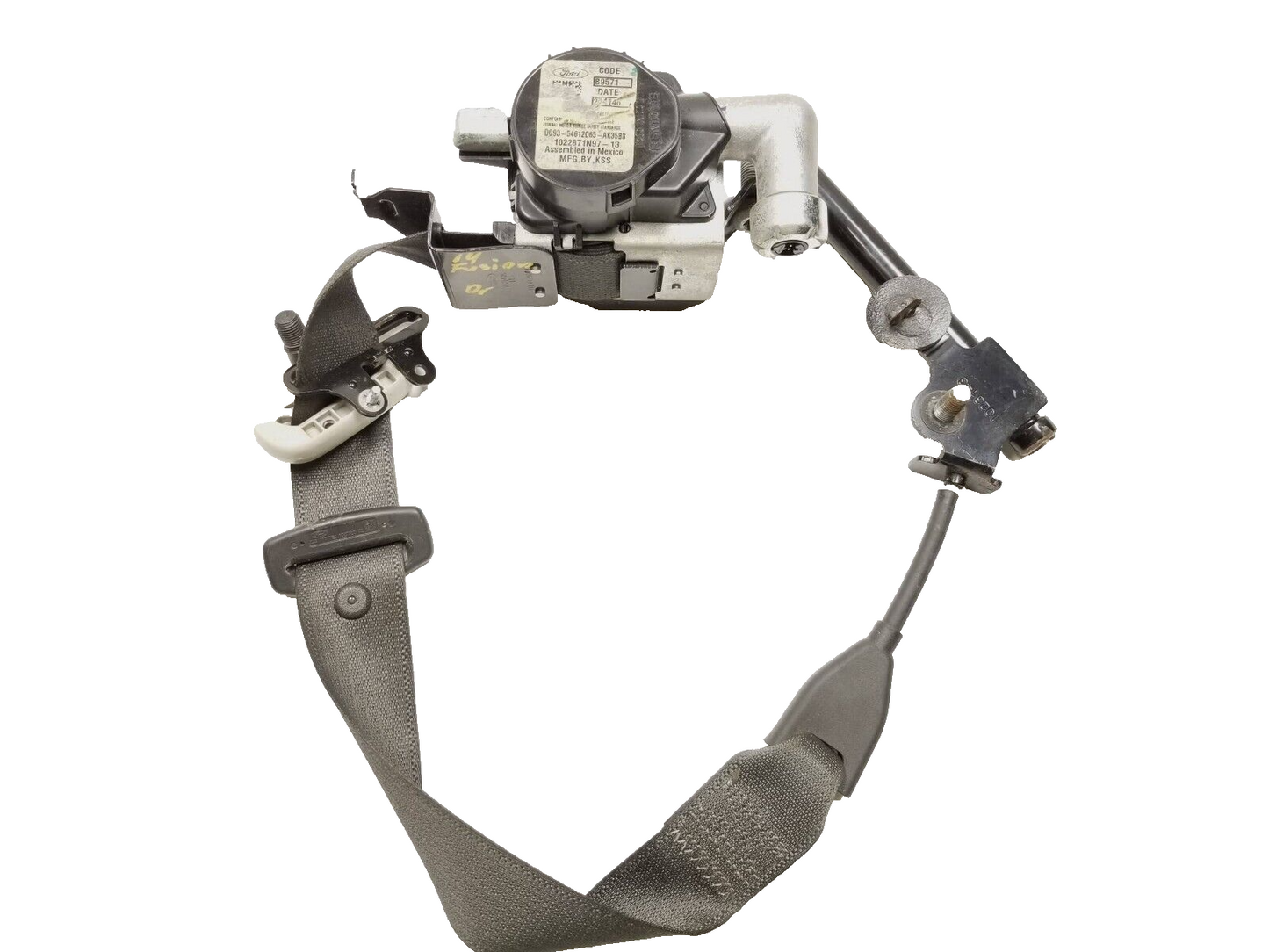 2014 Ford Fusion Front Seat Belt Retractor Left Driver Side OEM