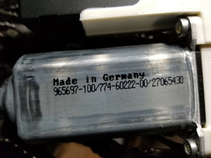 2016 Volkswagen Cc Window Regulator Motor Front Passenger Side Right OEM