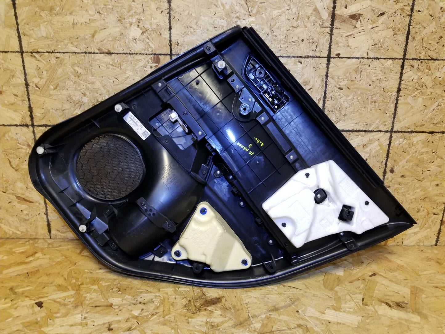 2012 Mazda 3 Rear Door Panel Trim Driver Side Left OEM