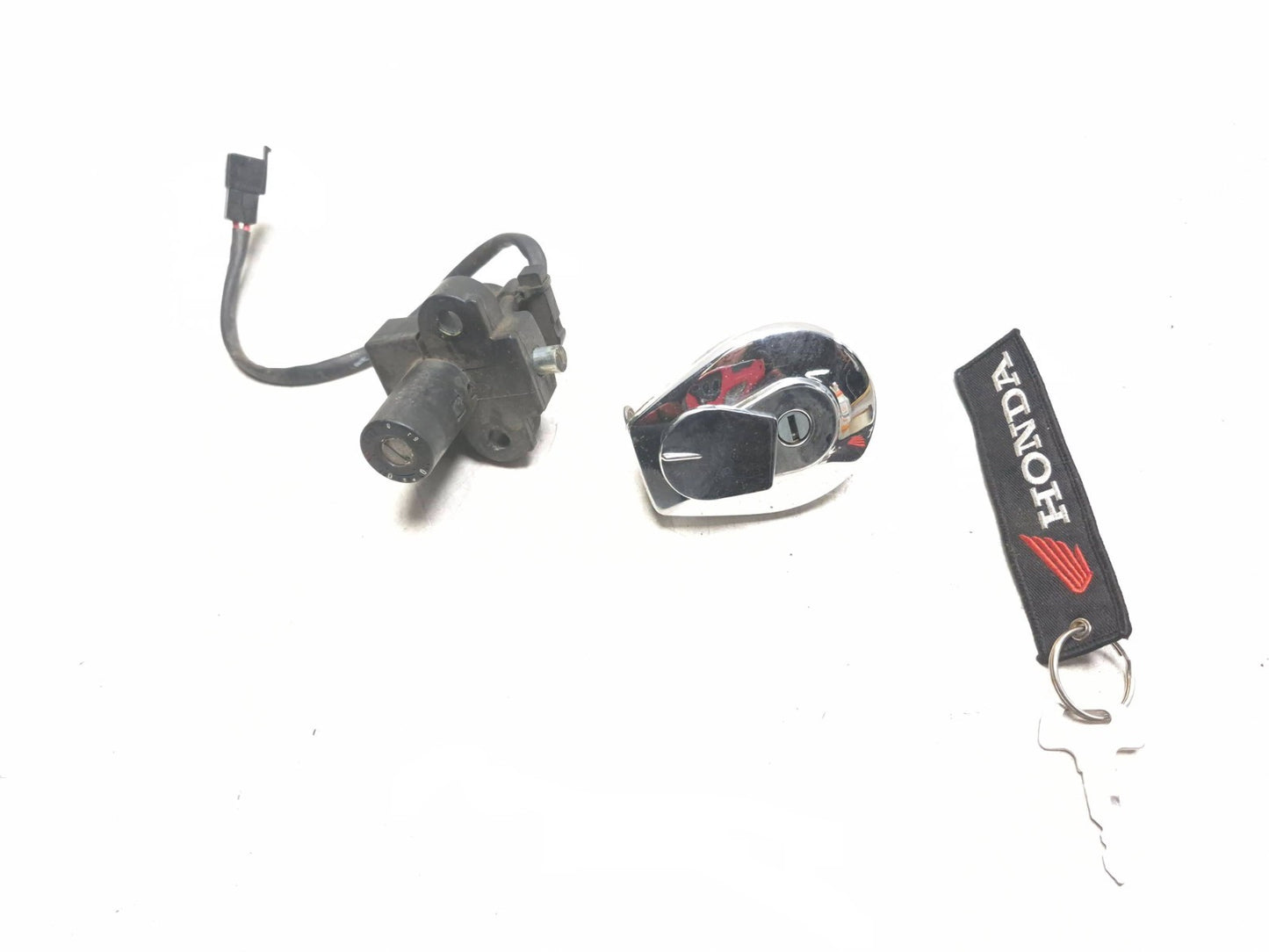 1998 Honda Cb750 Nighthawk Ignition Set Key Lock Fuel Tank Cap OEM