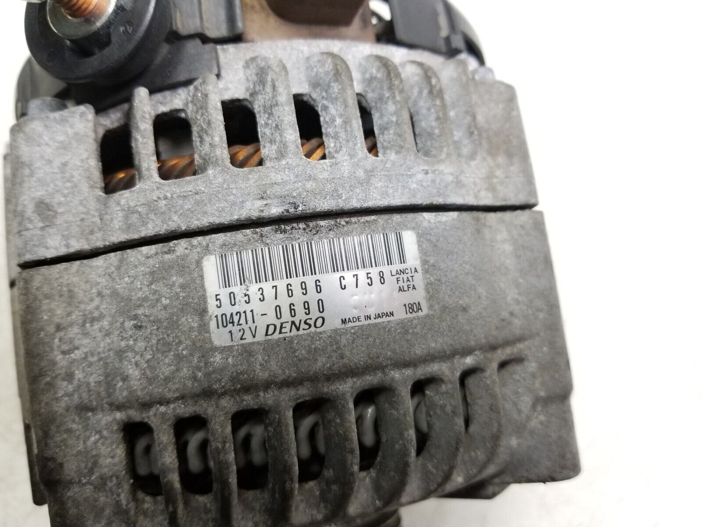 2017-2019 Alfa  Romeo Stelvio Alternator 2.0l OEM