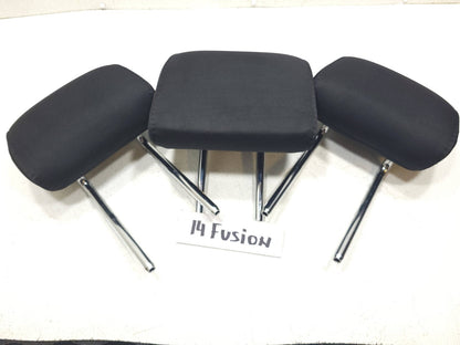 2014 Ford Fusion Rear Seat Headrest 3 Pcs OEM