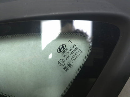 2019 Hyundai Kona Rear Quarter  Window Glass Driver Side Left OEM