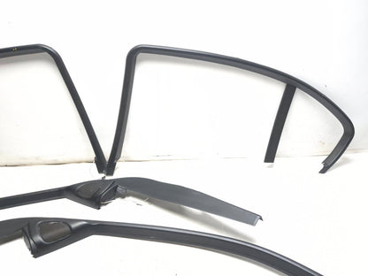 2005 BMW 325i Door Window Frame Trim 4pcs OEM
