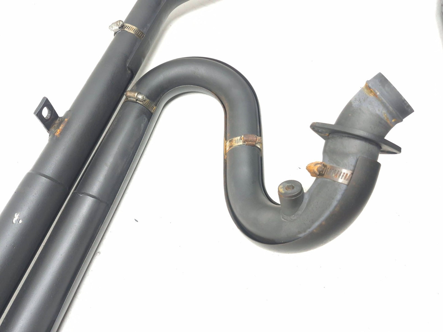 2007-2008 Harley Touring Black Pipe 2-into-1 Header& Muffler Exhaust System