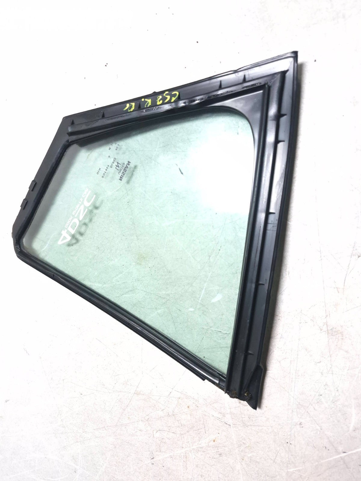 2010 Nissan Maxima Sv Rear Driver Door Vent Window Glass OEM