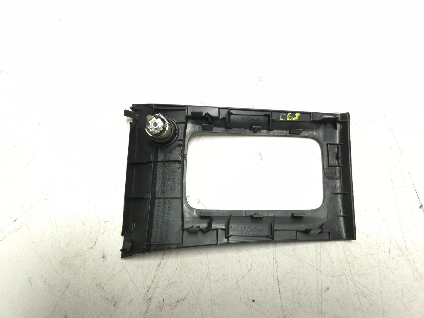 2007 Toyota Corolla Center Console Shifter Bezel Trim OEM