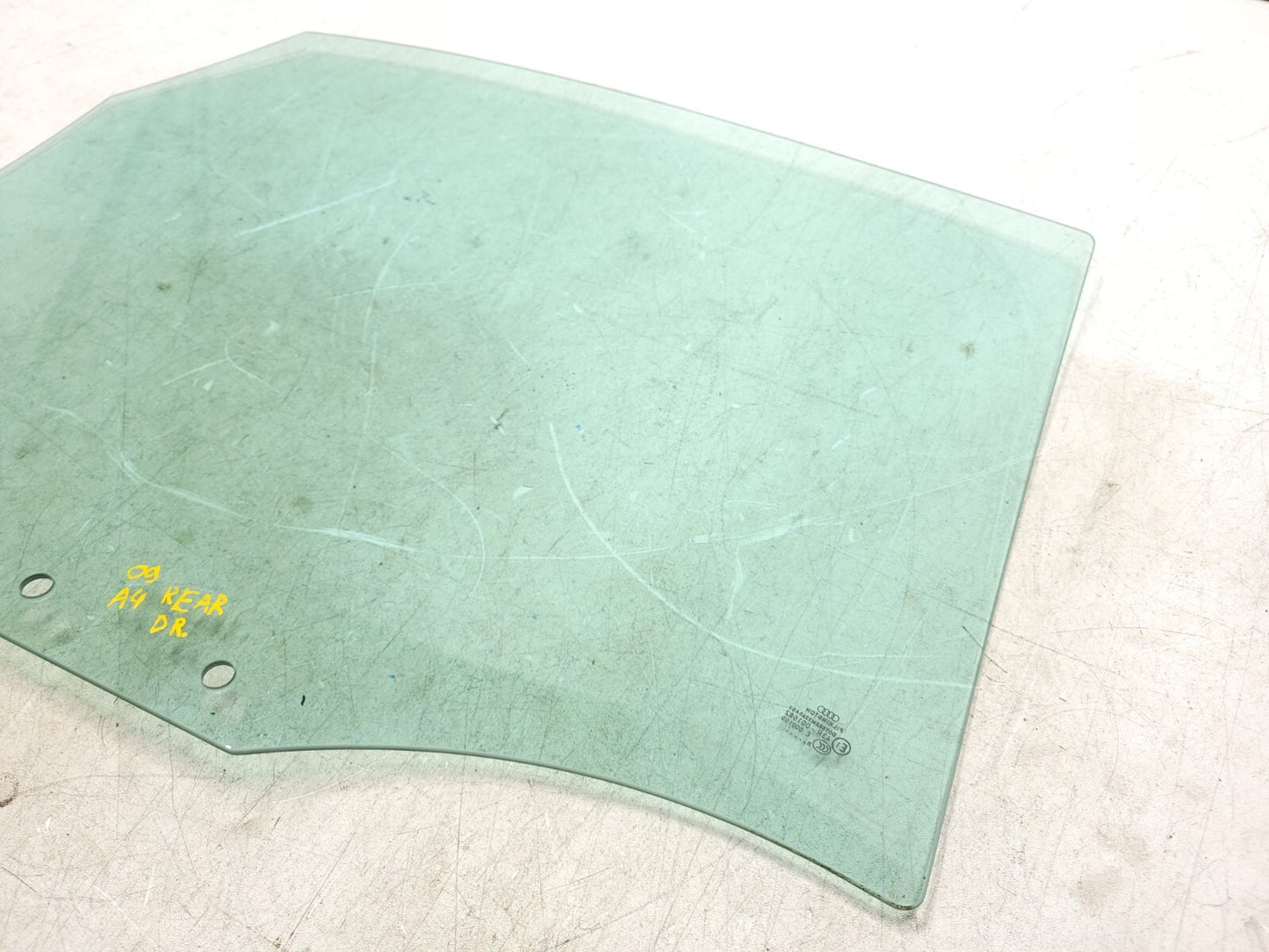 2009 Audi A4 S4 Sedan Door Window Glass Rear Driver Side Left OEM