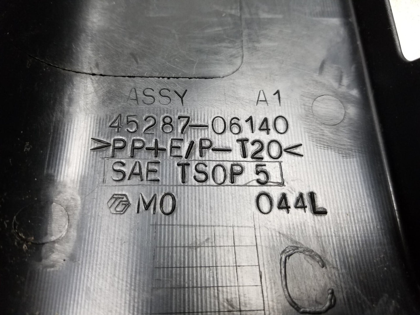 2007-2011 Toyota Camry Steering Column Shroud Cover Bezel Trim OEM