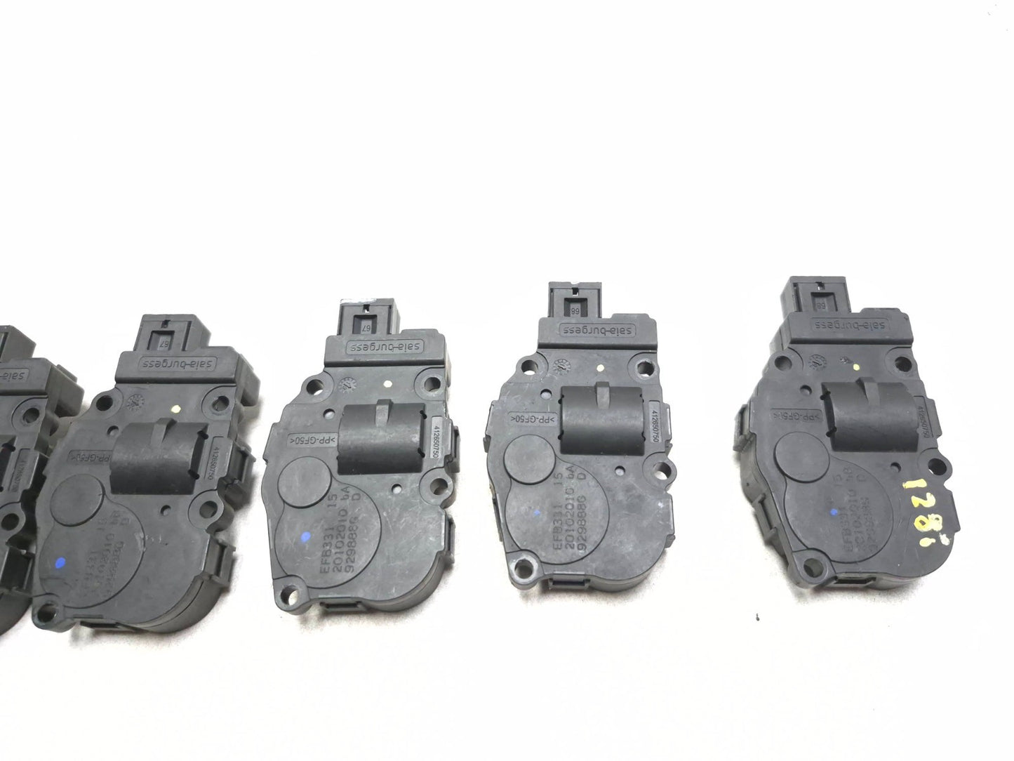 2008 BMW 128i HVAC Heater Flap Vent Motor Actuator 6pcs OEM