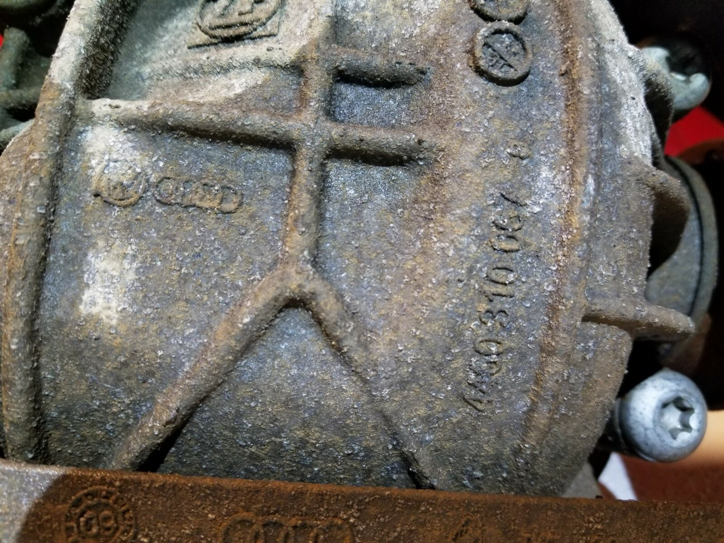 2010 Audi A5 Rear Differential OEM