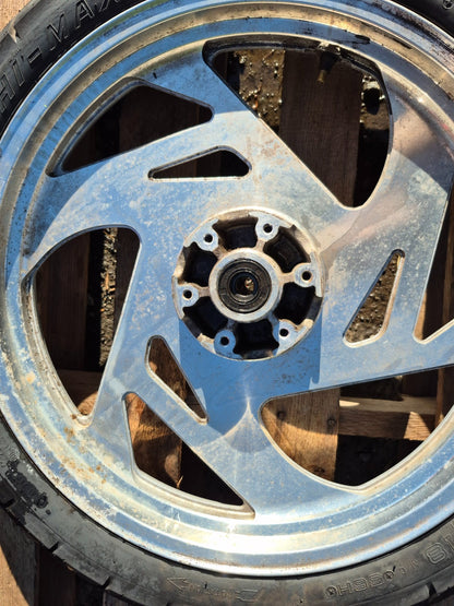 2007 Cf Moto V5 Qlink Legacy 250 Wheel Rim & Tire Front & Rear *straight* OEM