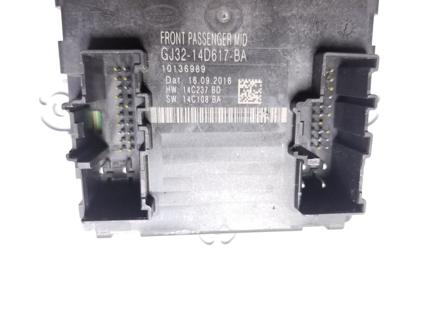 2017 Jaguar Xe Front Passenger Side Right Door Control Module Unit OEM