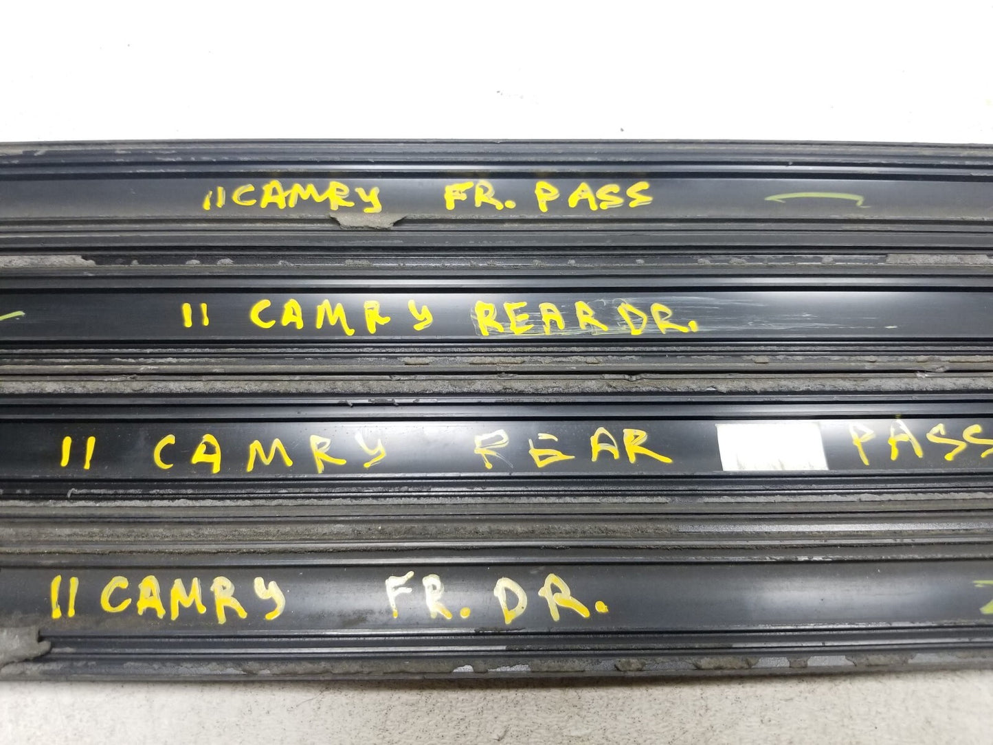 2007-2011 Toyota Camry Door Molding Lower Front & Rear 4pcs OEM