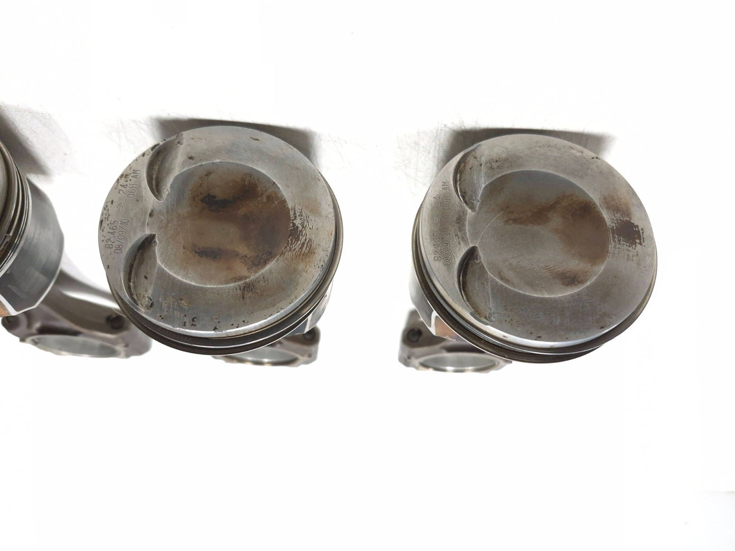 2011 Volkswagen Tiguan Piston & Connecting Rod 4 Pcs 2.0l OEM