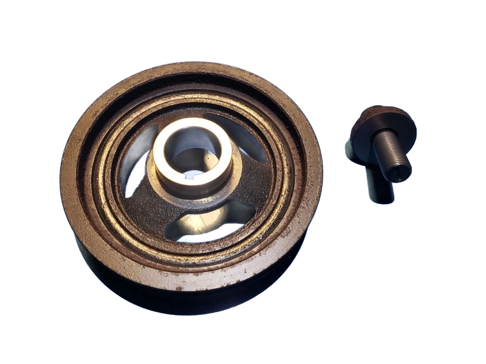 2012 Mazda 3 2.0l Harmonic Balancer Crankshaft Pulley OEM