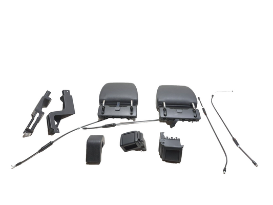 2015 Audi Q7 Rear 3rd Row Seat Headrest & Fold Latch OEM