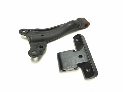 2016 Harley Davidson Dyna Fxdbp Rear Muffler Bracket & Engine Support Pair OEM