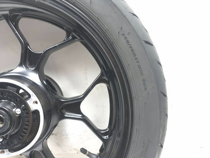 2025 Yamaha Yzf R3 Rear Wheel Rim W/ Tire Dunlop 140/70/r17 OEM