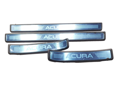 2009 - 2014 Acura Tsx Door Sill Scuff Plate Trim Panel Front & Rear 4pcs  OEM