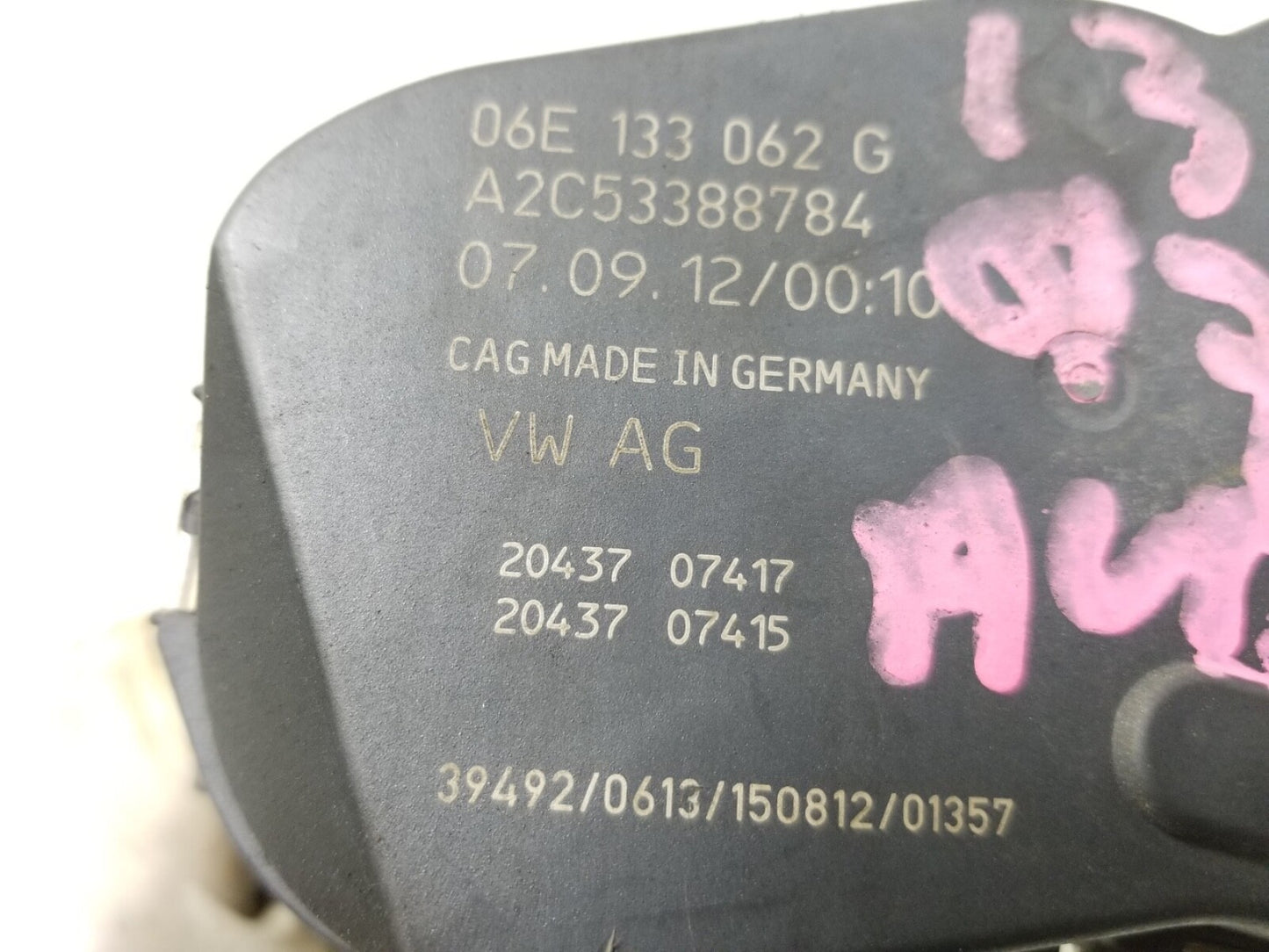 2010 Audi Q5 Throttle Body Assembly OEM
