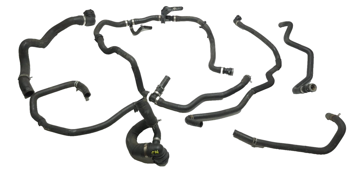 2016 Ford Transit Connect 2.5l Coolant Hose Line Pipe Set OEM