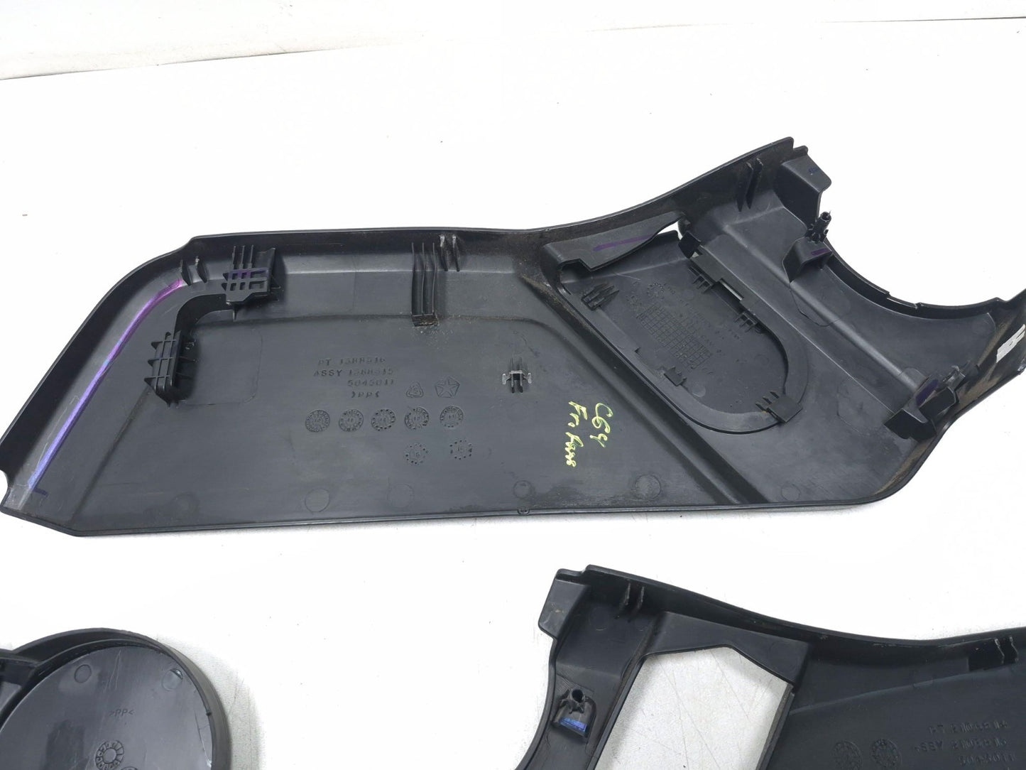 2017 Dodge Journey Front Passenger Seat Lower Trim Cover 5 Pcs OEM