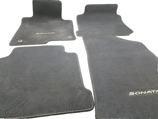 2018 Hyundai Sonata Floor Mat Carpet Front & Rear 4pcs OEM