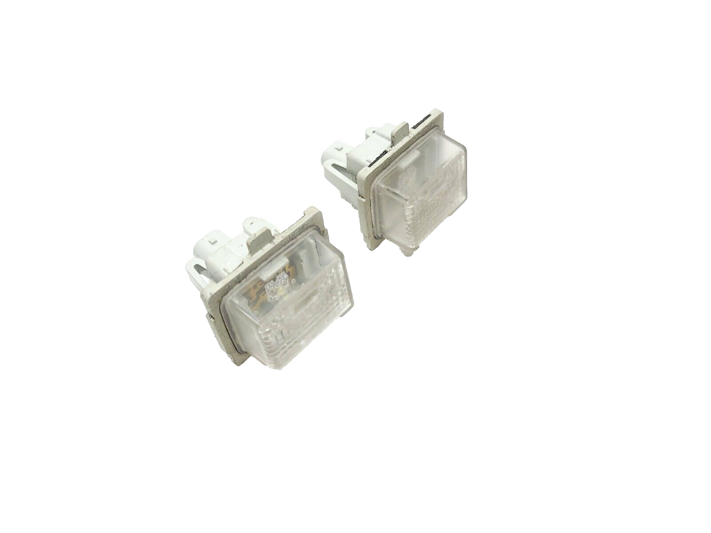 2015-2020 Mercedes C300 W205 Rear License Plate Light Pair A2218200856 OEM