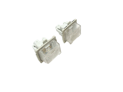 2015-2020 Mercedes C300 W205 Rear License Plate Light Pair A2218200856 OEM