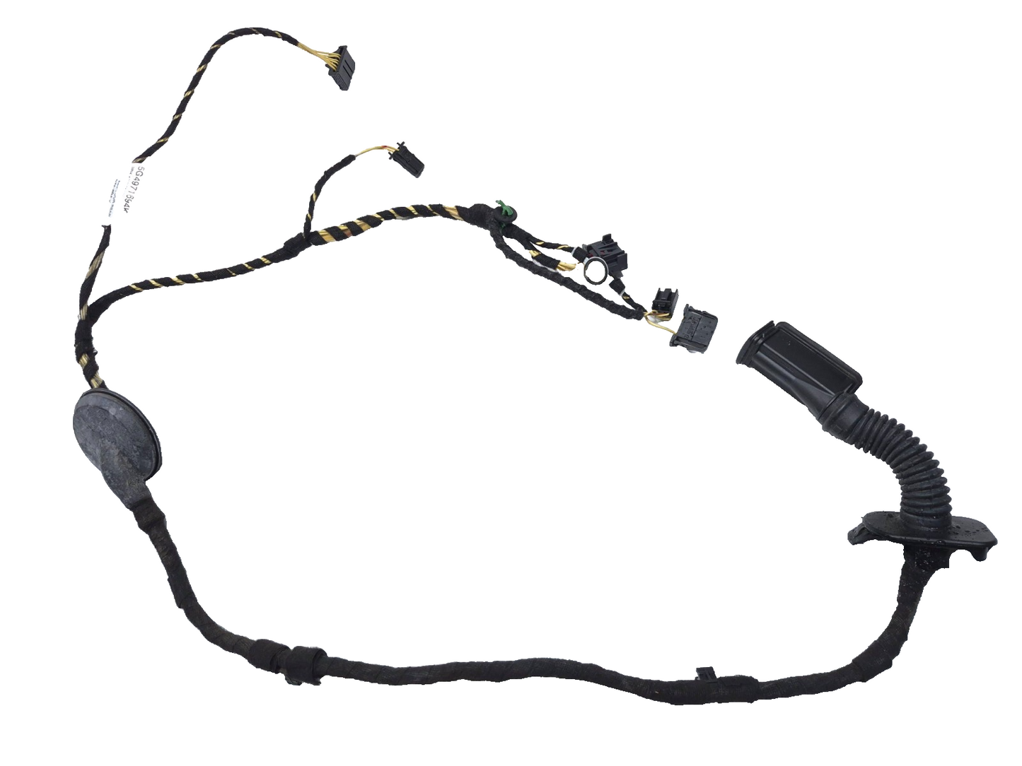 2015 Volkswagen Golf Rear Door Wire Harness Passenger Side Right OEM