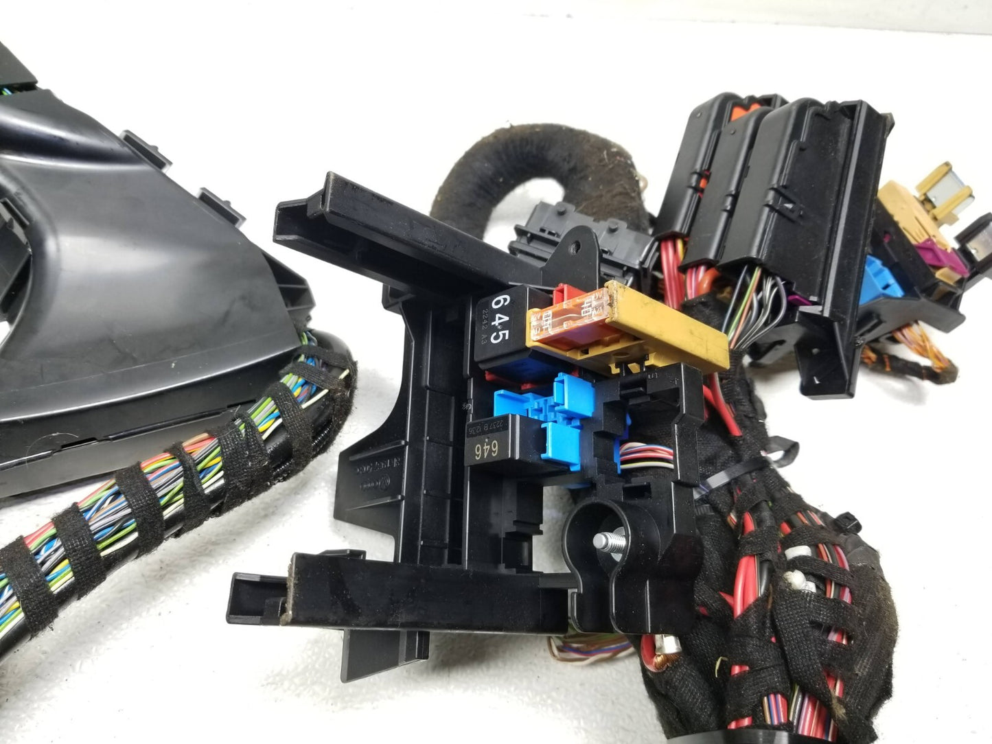 2013 Audi S4 3.0l Interior & Dash Wire Harness With Fuse Box OEM
