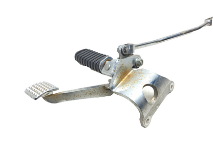 2002 Honda Magna Vf 750c Front Right Foot Peg & Brake Pedal Assy OEM