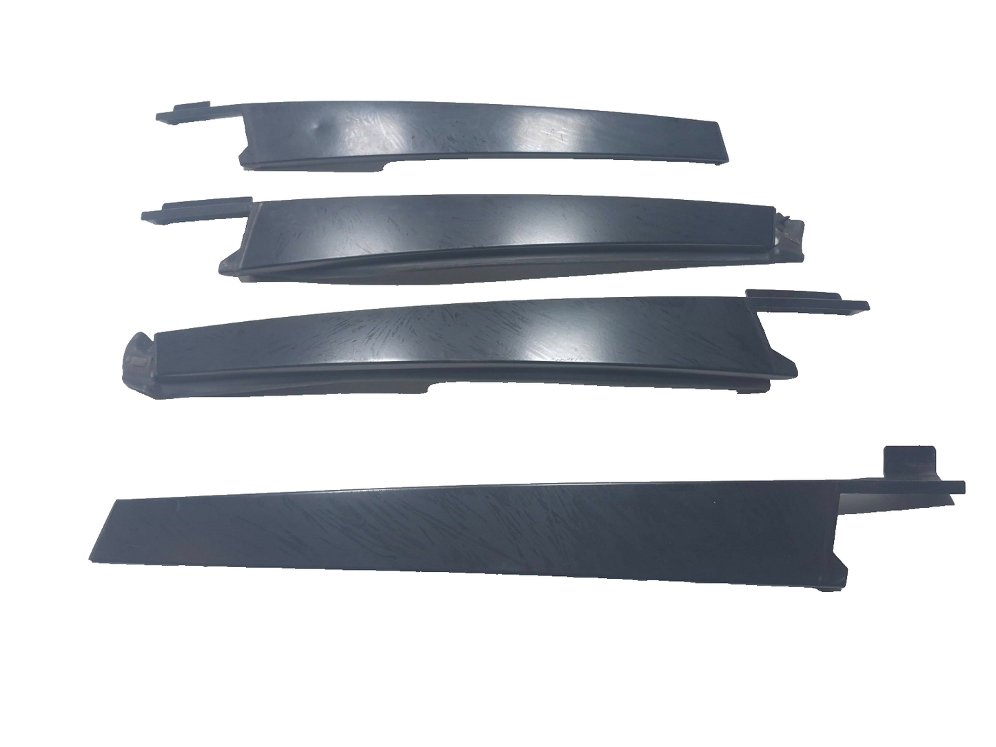 2007 Cadillac SRX Exterior Door Pillar Molding Trim Left & Right 4pcs  OEM