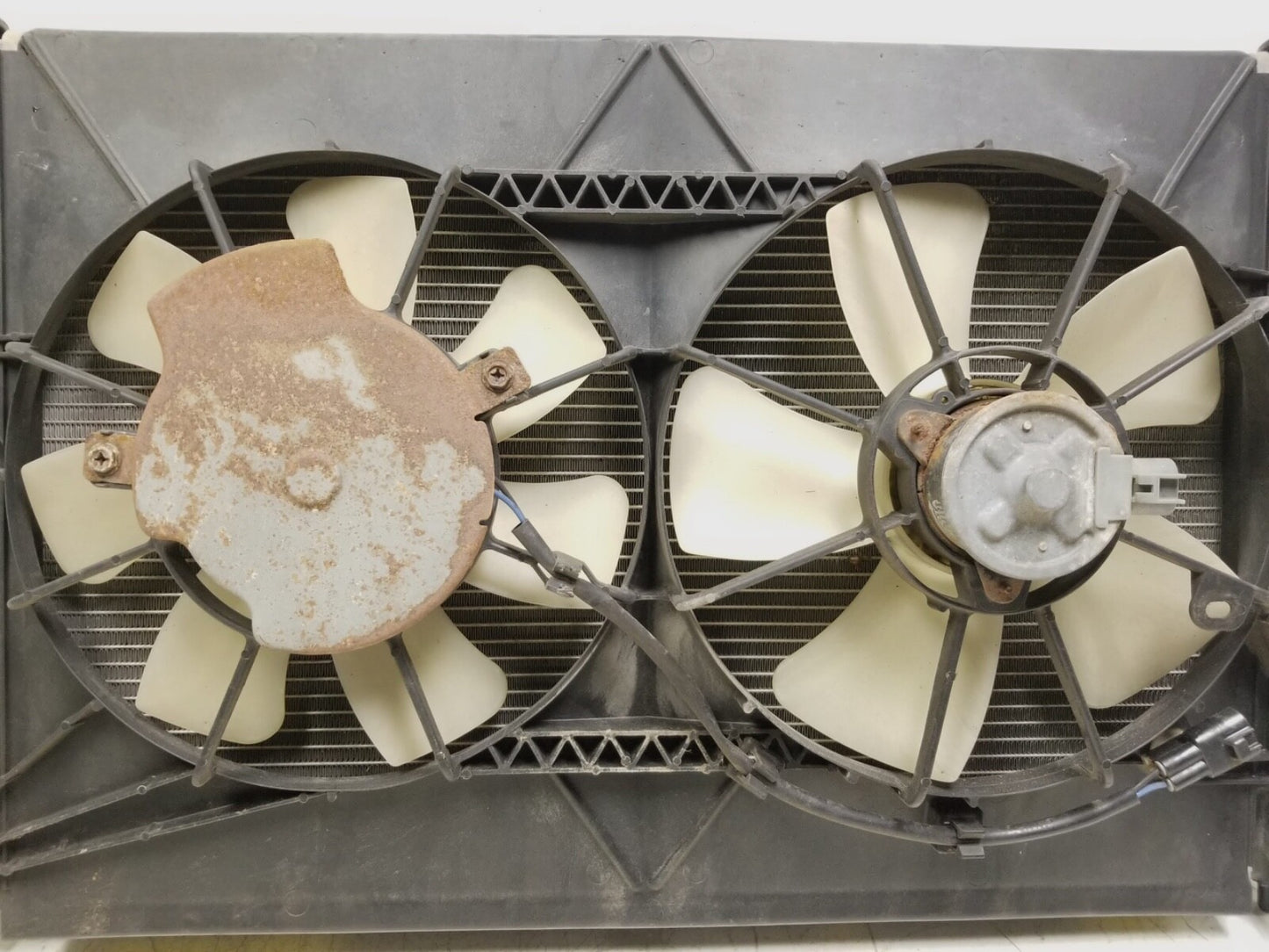 2010 Scion Tc Front Radiator Dual Fan Motor Assembly OEM