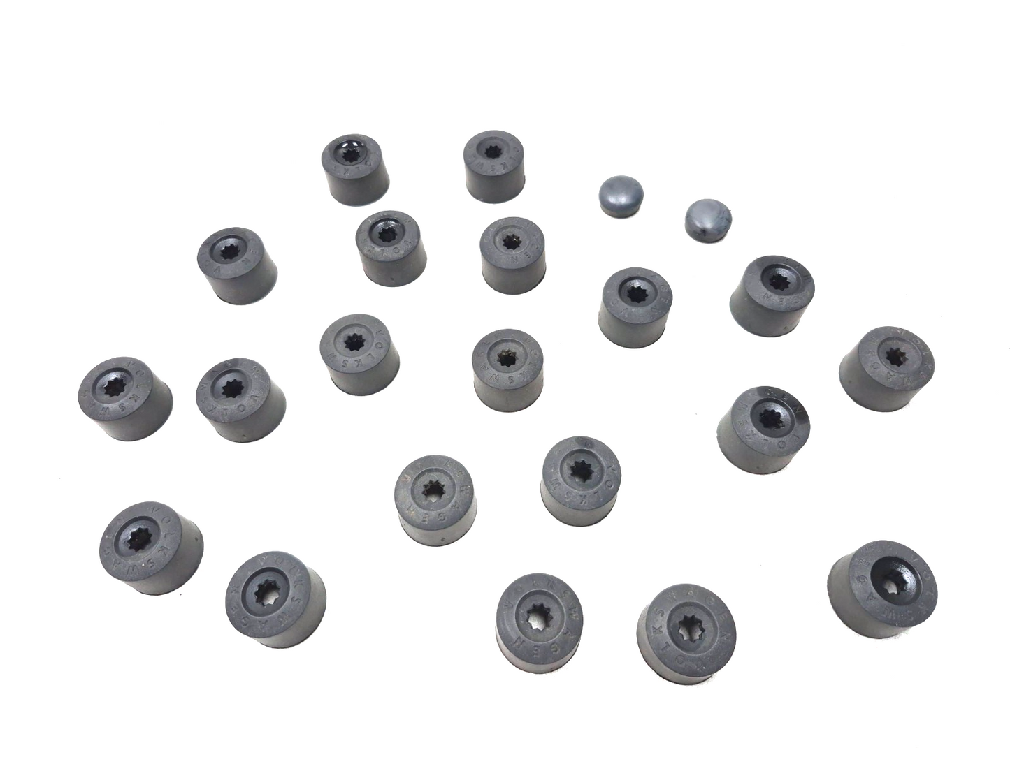 2015 Volkswagen Golf Wheel Lug Bolt Cover Cap 20pcs OEM