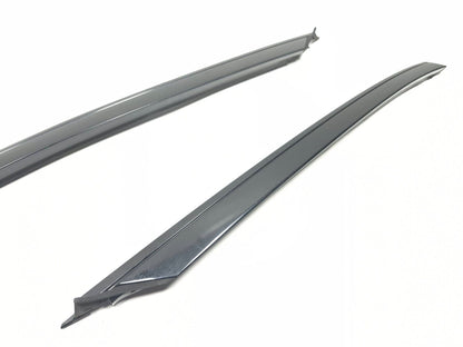 2014 Honda Cr-z Front Windshield Outer Pillar Cover Trim Left & Right Pair OEM