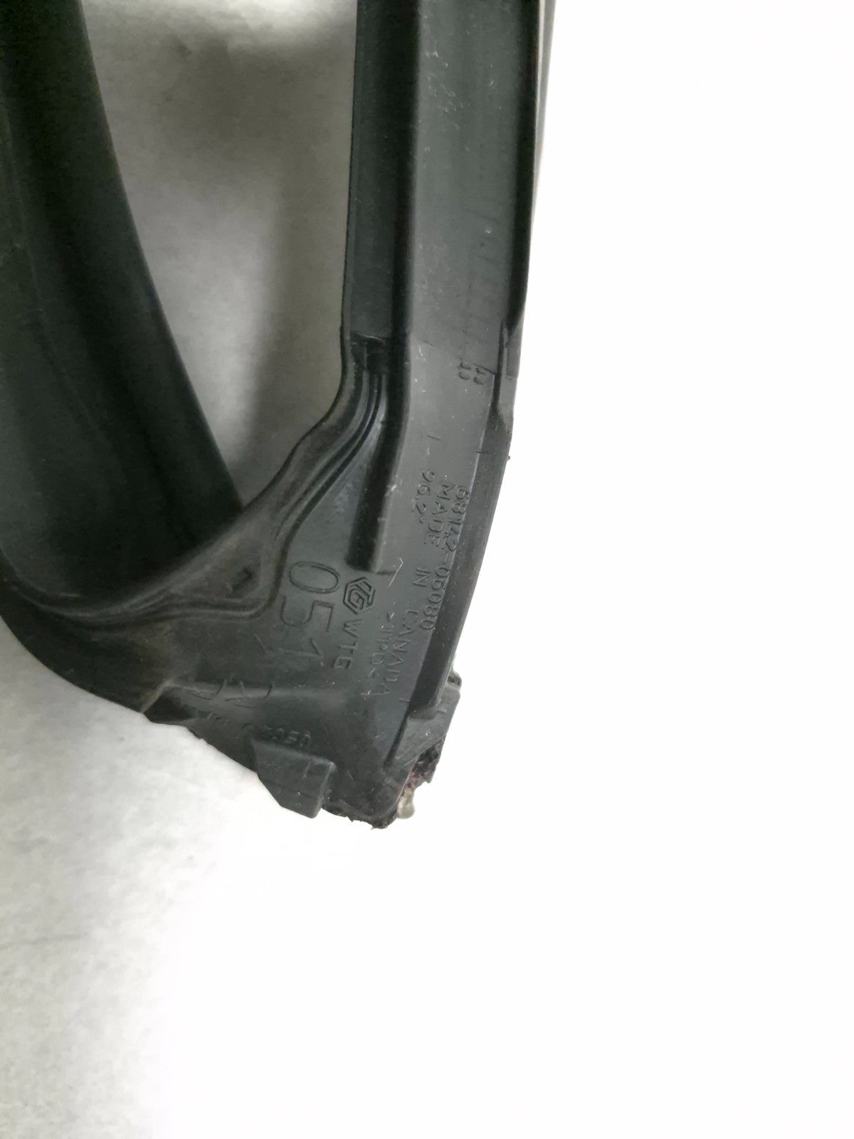 2012 Toyota Camry Door Weatherstrip Rear Passenger Side Right OEM