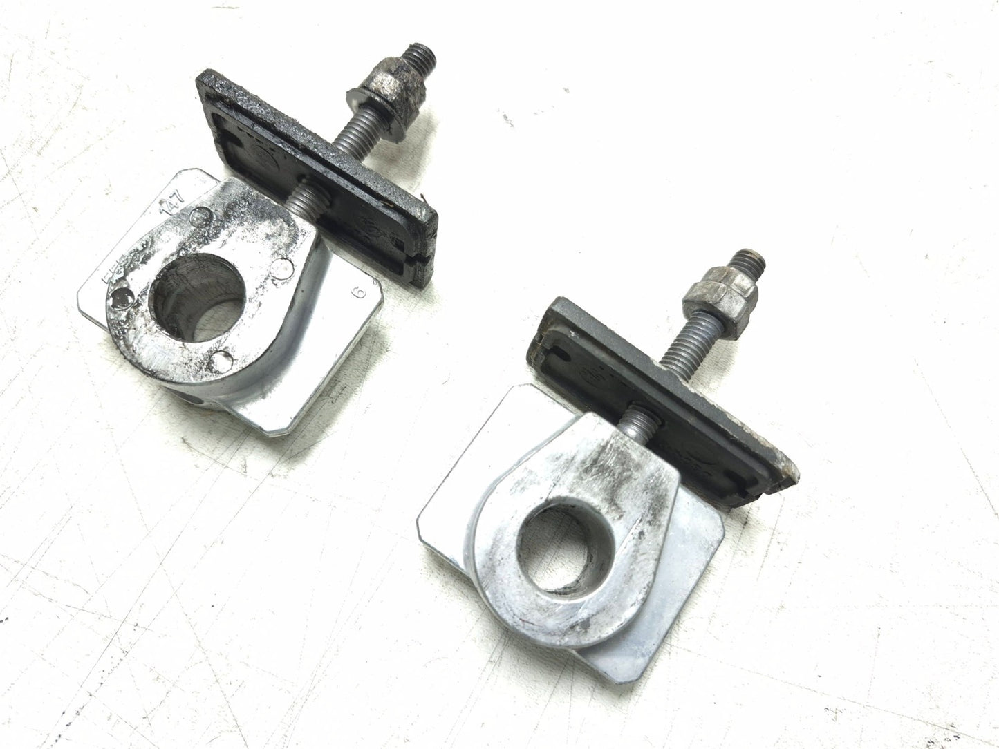 2019 Kawasaki Z400 Er400d Rear Wheel Chain Adjuster Pair OEM