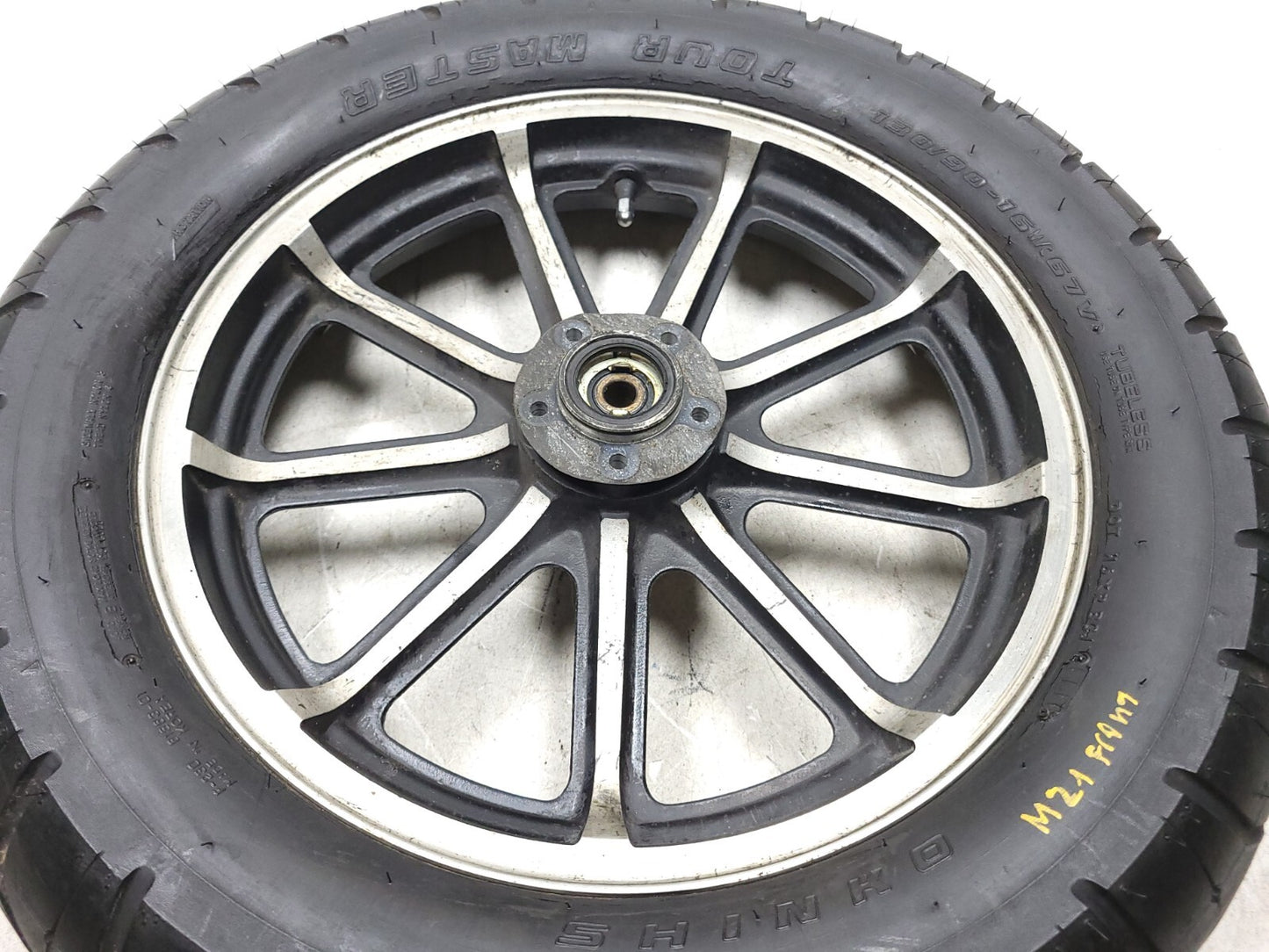 1984 - 1987 Honda Gl1200 Goldwing Front Wheel Rim & Tire  OEM